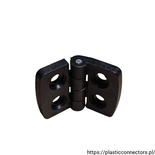 Kunststoff-Scharnier 30x39x4mm offen