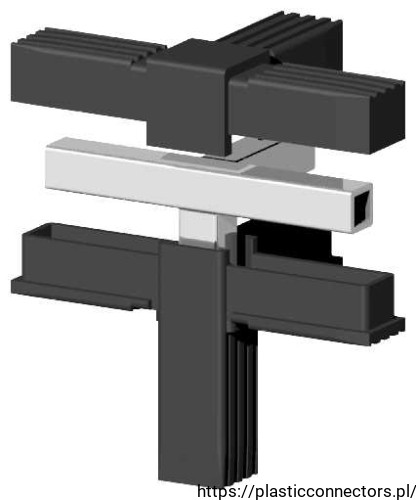 Kunststoffverbinder  3D4 V20 M