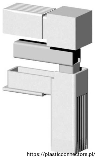 Kunststoffverbinder  2D2 V25 MS