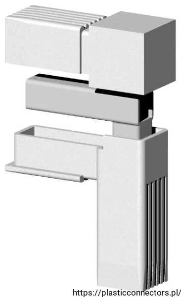 Kunststoffverbinder  2D2 V25 MS