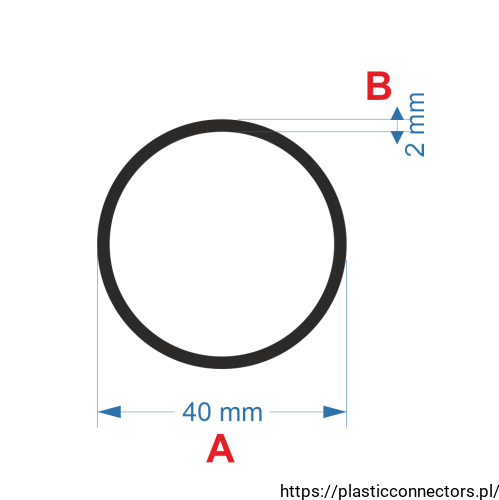 Aluminiumprofil  Rundrohr 40x2 roh.png