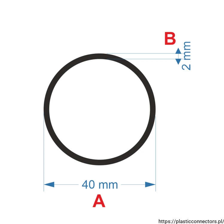 Aluminiumprofil  Rundrohr 40x2 roh.png