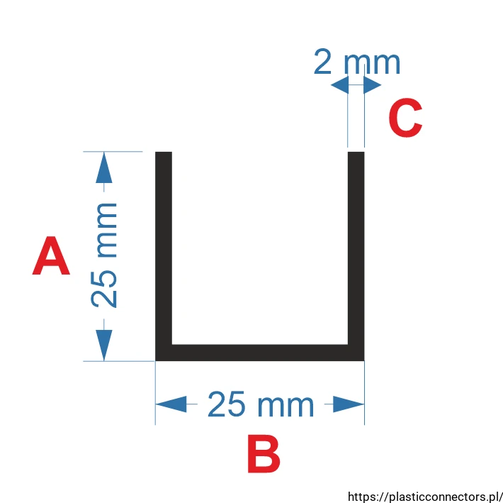 Aluminiumprofil u-profil 25x25x2.png