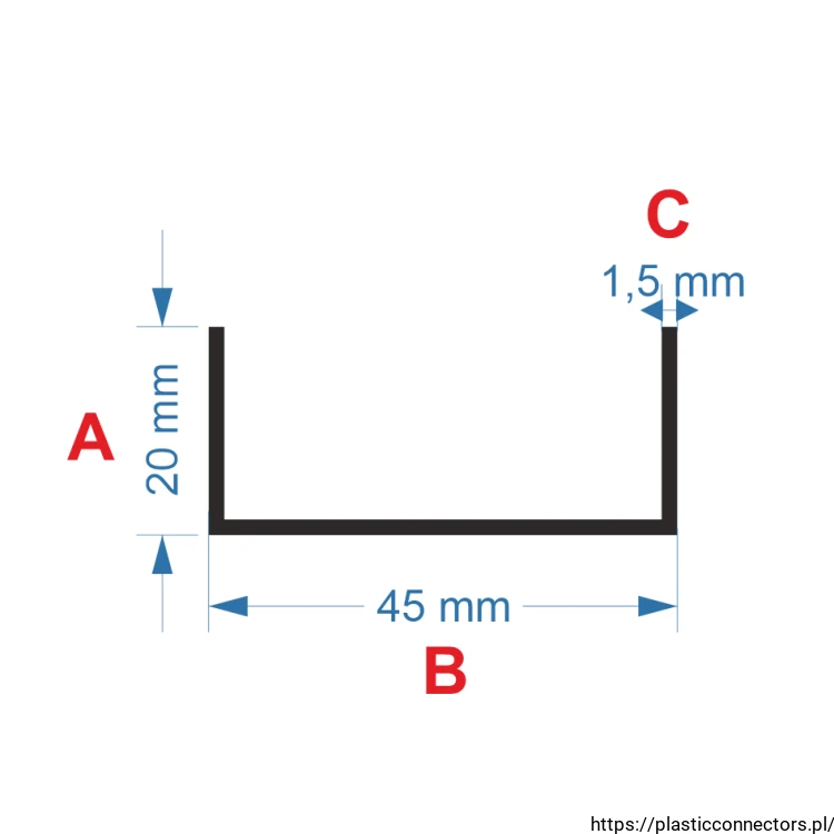 Aluminiumprofil u-profil 45x20x1,5.png