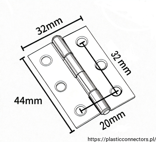abmessungen-scharnier-lochabstand-44x32-ansicht