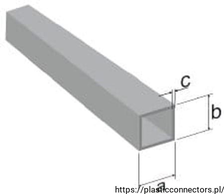 aluminiumprofil-schwarz-glatt-rahmenbau-200cm